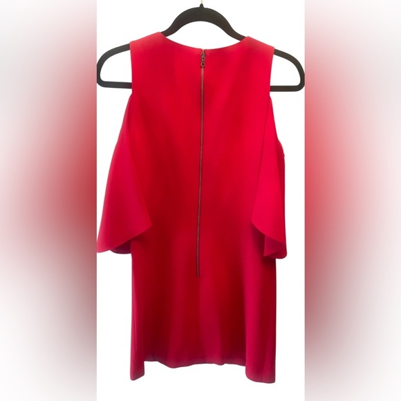 Alice + Olivia Coley Cold Shoulder Sheath Mini Dress - Picture 6 of 7